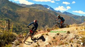 black sacred downhill single tracks peru
