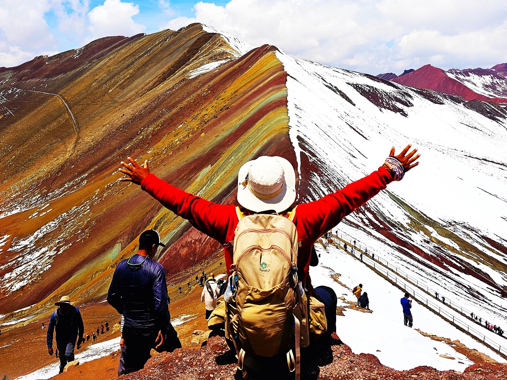 Explore Rainbow Mountain in a Day hiking